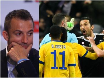 Del Piero habla sobre la expulsión de Buffon Del Piero habla sobre la expulsión de Buffon
