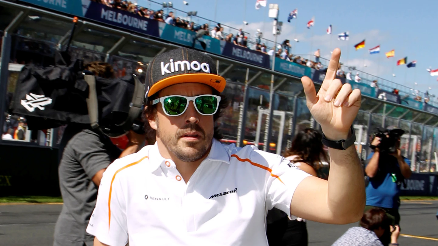 Fernando Alonso, antes del GP de Baréin Fernando Alonso, antes del GP de Baréin