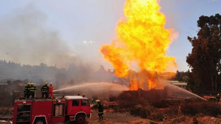 Imagen de archivo de una explosión