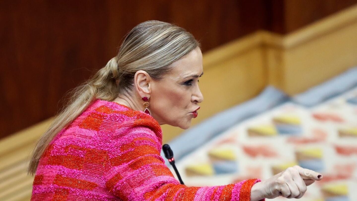 Cristina Cifuentes en la Asamblea de la Comunidad de Madrid