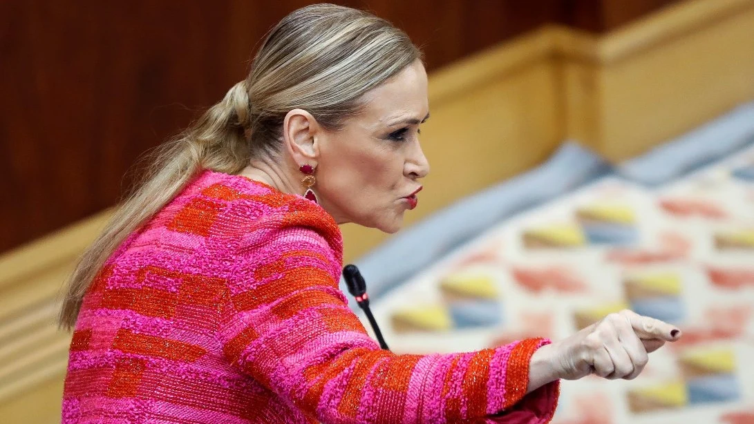 Cristina Cifuentes en la Asamblea de la Comunidad de Madrid