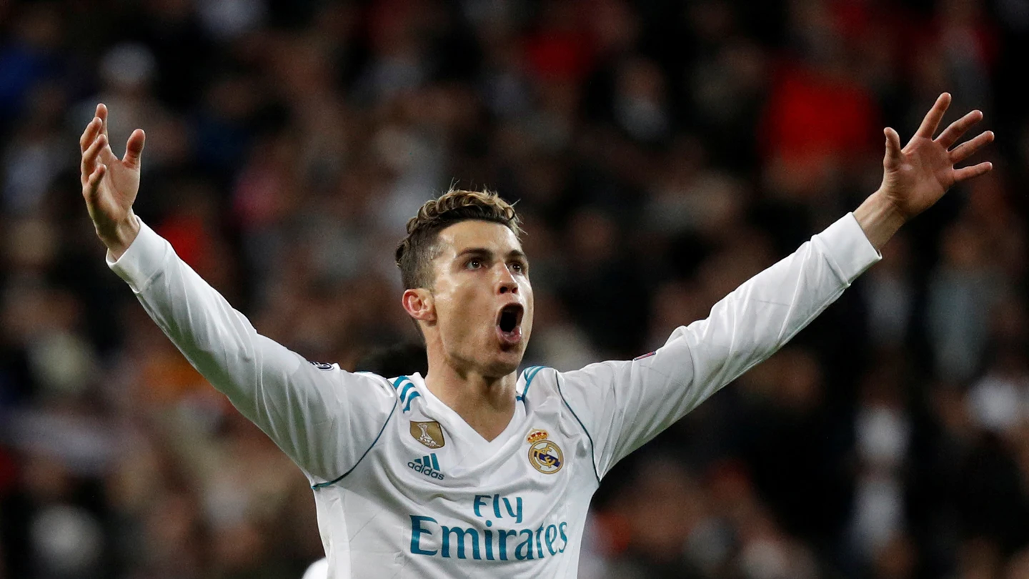Cristiano Ronaldo celebra su gol ante la Juventus Cristiano Ronaldo celebra su gol ante la Juventus