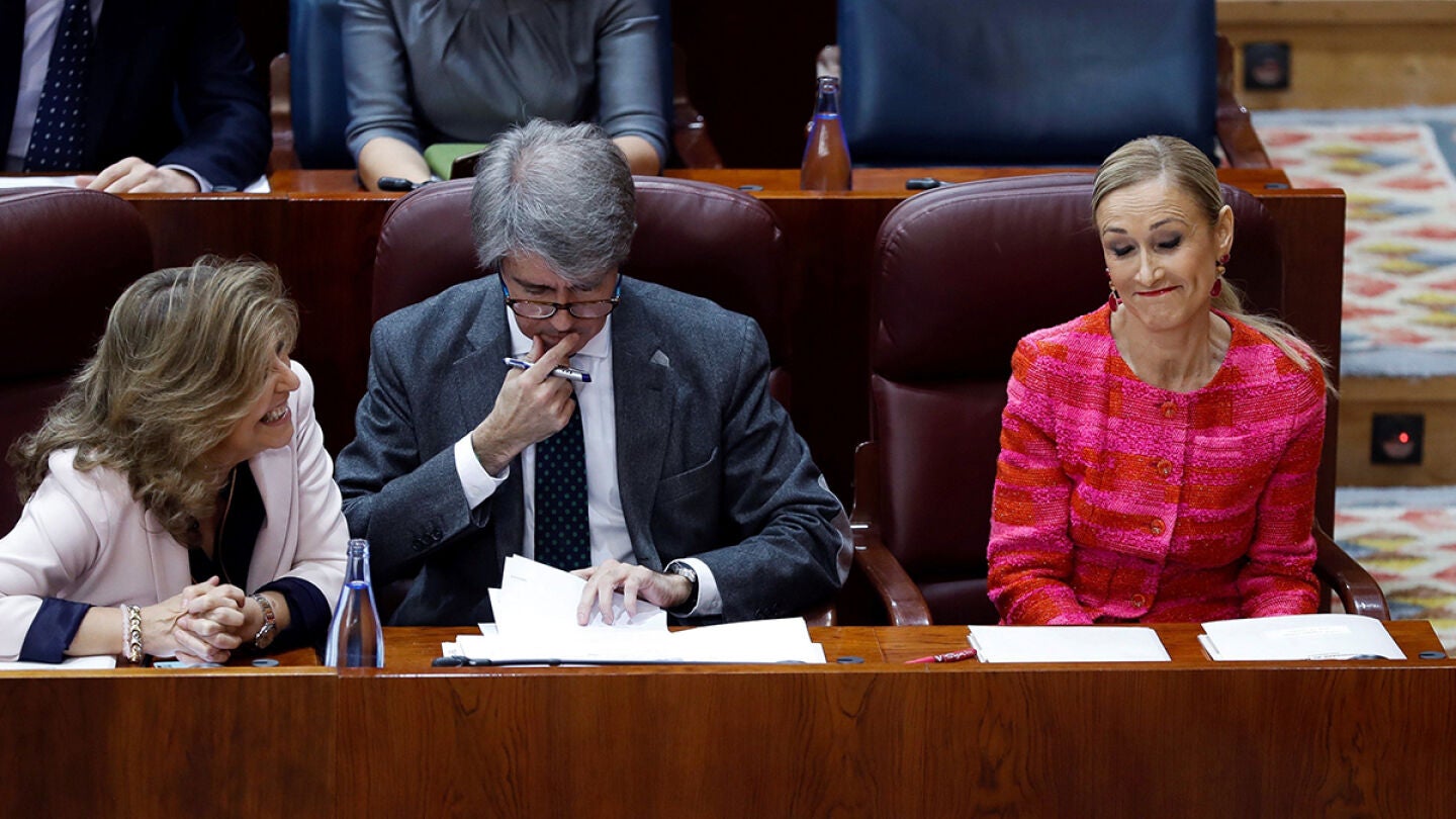 Cristina Cifuentes en la Asamblea de Madrid
