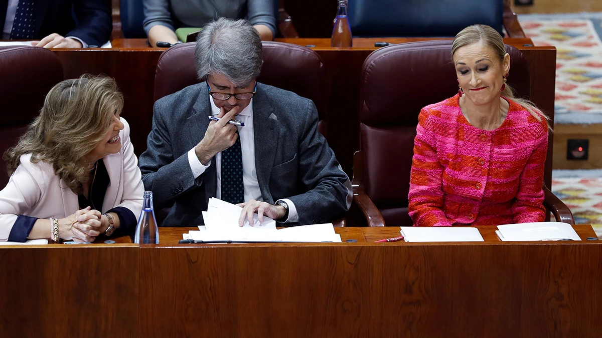 Cristina Cifuentes en la Asamblea de Madrid