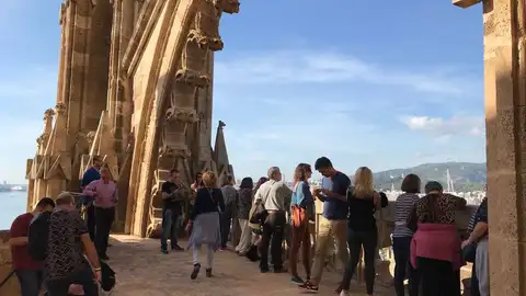 Catedral de Mallorca Palma desde las alturas