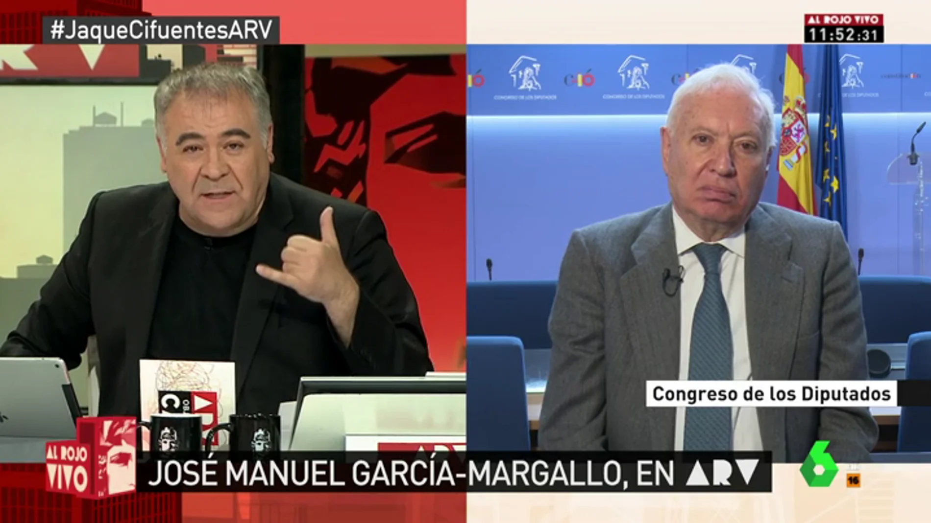 El exministro García-Margallo pediría a Cifuentes su dimisión si fuera Mariano Rajoy: "Sin duda"