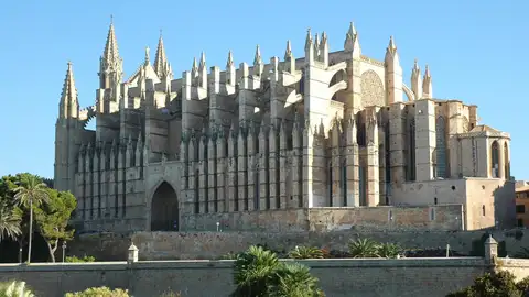 Catedral de Mallorca Palma desde las alturas