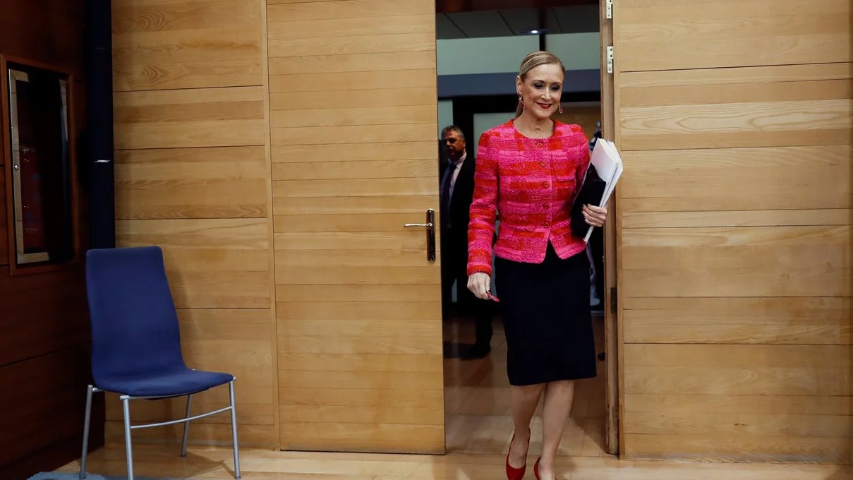 Cristina Cifuentes en la Asamblea de la Comunidad de Madrid