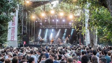 Escenario del festsival Cultura Quente