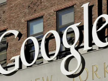 Vista del logotipo de Google. Vista del logotipo de Google.