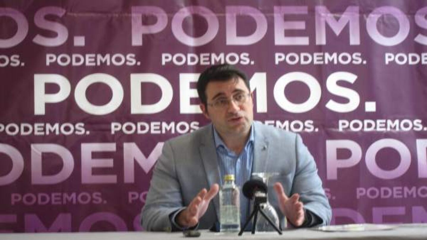 Juan Merlo, secretario de Organizaci&oacute;n de Podemos en Galicia y diputado de En Marea