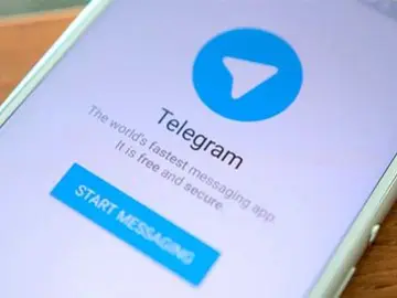 Teléfono móvil con la aplicación 'Telegram' (Archivo) Teléfono móvil con la aplicación 'Telegram' (Archivo)