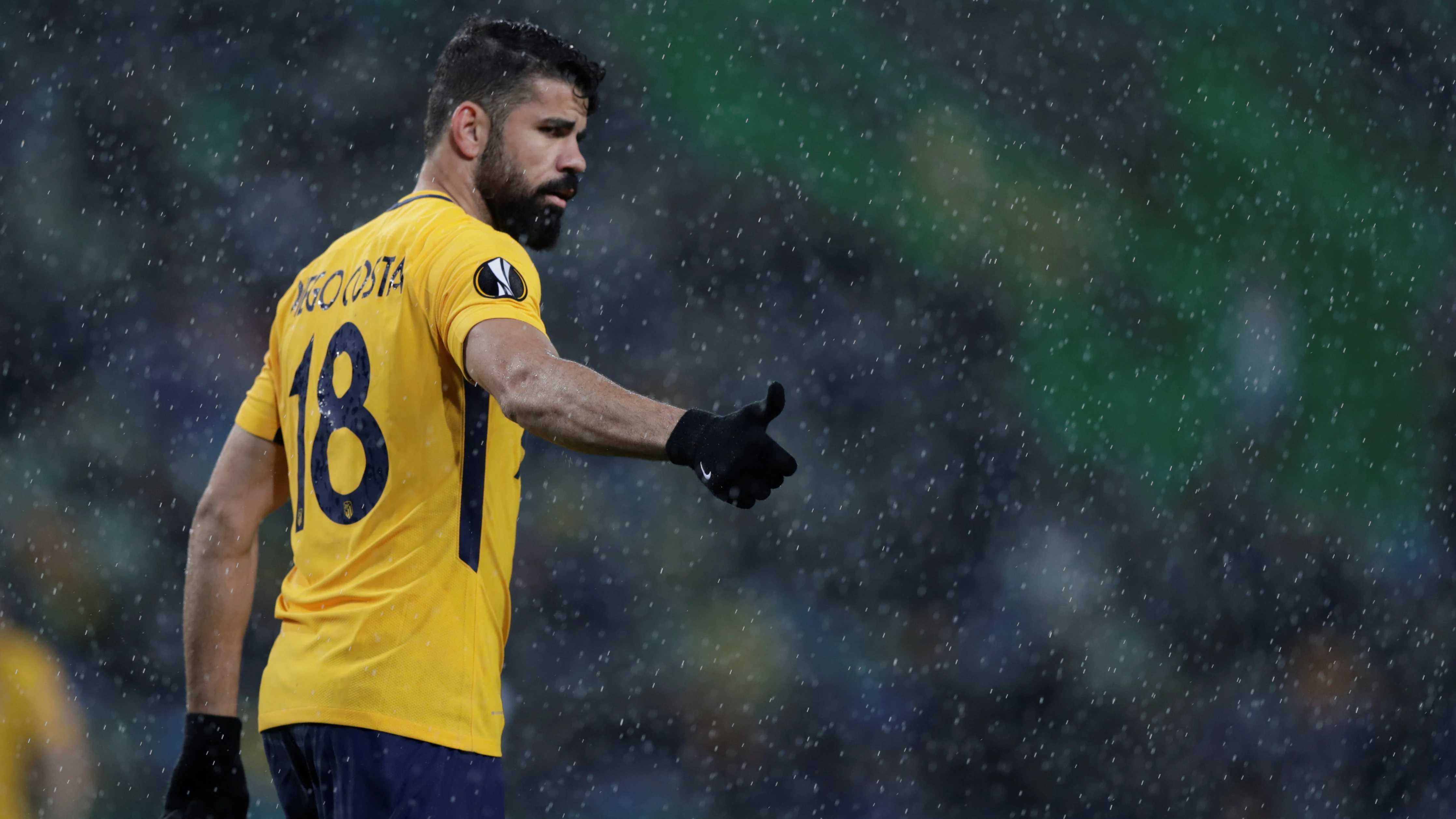 Diego Costa, en el partido ante el Sporting de Portugal