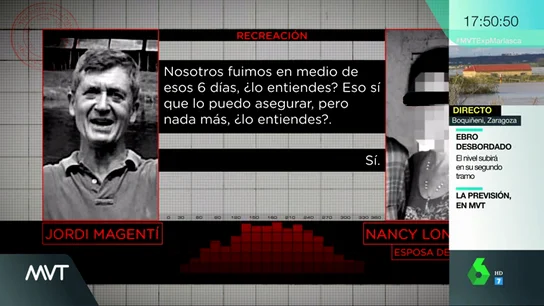 La conversación de Jordi Magentí con su esposa que desmontaría su coartada en el crimen de Susqueda La conversación de Jordi Magentí con su esposa que desmontaría su coartada en el crimen de Susqueda