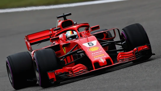 Vettel, en Shanghái Vettel, en Shanghái