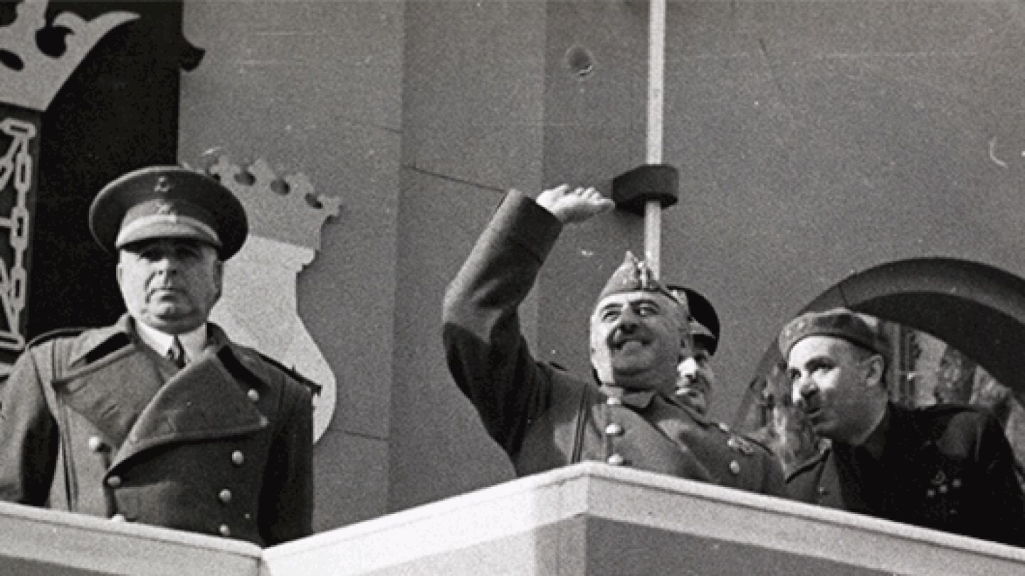 Miguel Mateu y Francisco Franco