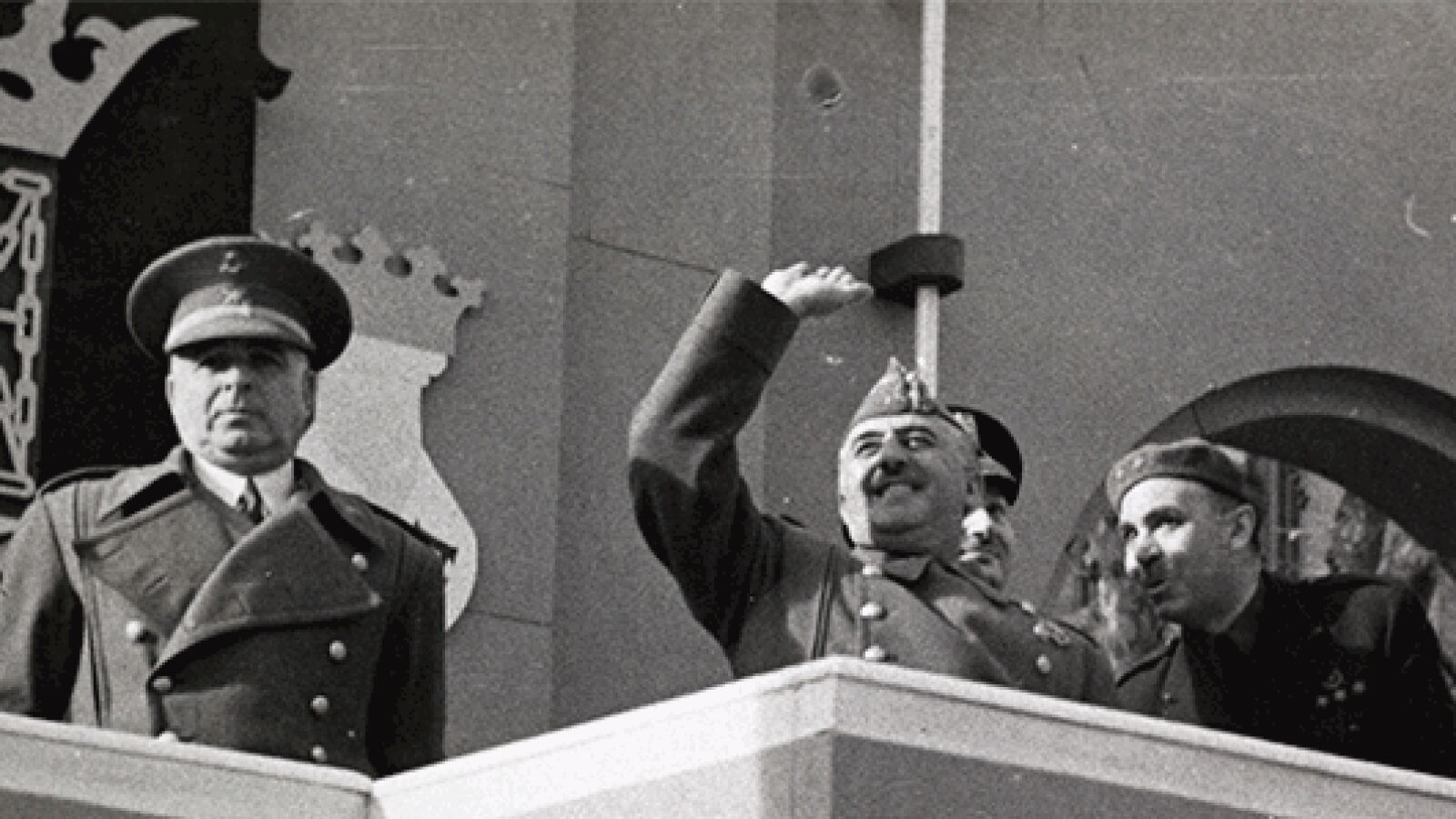 Miguel Mateu y Francisco Franco