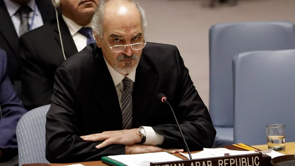 El embajador sirio ante la ONU, Bashar Jaafari