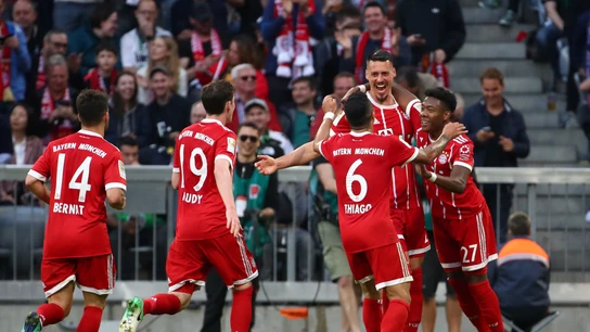 Sandro Wagner celebra un gol ante el Gladbach Sandro Wagner celebra un gol ante el Gladbach