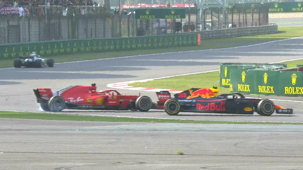 El golpe de Verstappen a Vettel