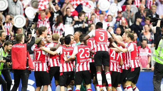 El PSV celebra la Eredivisie El PSV celebra la Eredivisie