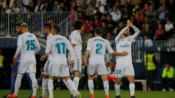 Isco se disculpa ante La Rosaleda tras anotar el 0-1