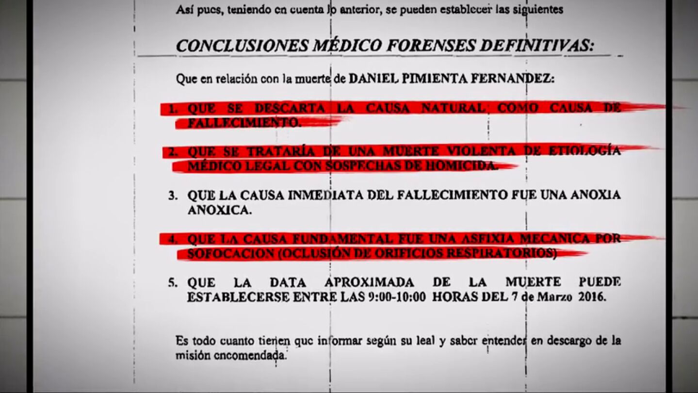 "Provoc&oacute; la muerte de su hijo sirvi&eacute;ndose de una almohada": el informe de la fiscal&iacute;a sobre la muerte del peque&ntilde;o Daniel en Sese&ntilde;a 