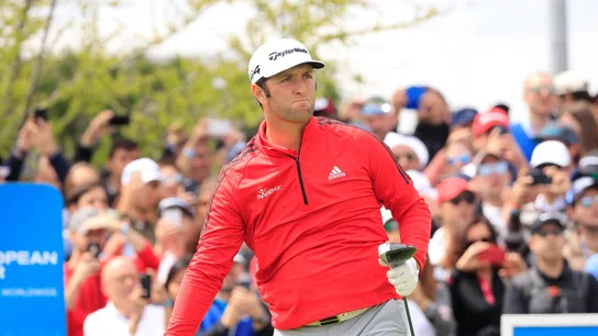 Jon Rahm, en el Centro Nacional de Golf de Madrid Jon Rahm, en el Centro Nacional de Golf de Madrid