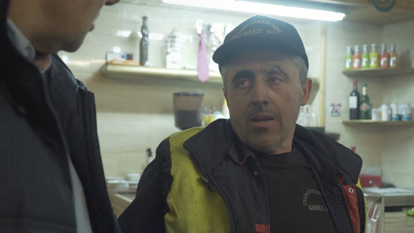 Diego trabaja en la Ca&ntilde;ada Real