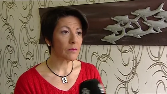 La madre de uno de los guardias civiles agredidos en Alsasua La madre de uno de los guardias civiles agredidos en Alsasua