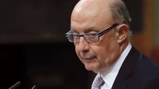 Cristóbal Montoro en el Congreso de los Diputados Cristóbal Montoro en el Congreso de los Diputados