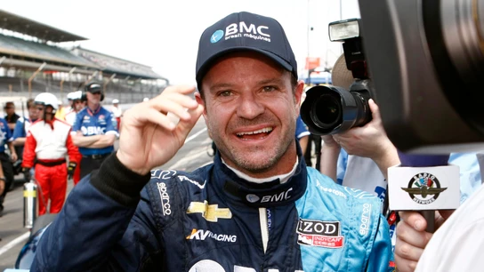Barrichello, durante una carrera en 2012 Barrichello, durante una carrera en 2012