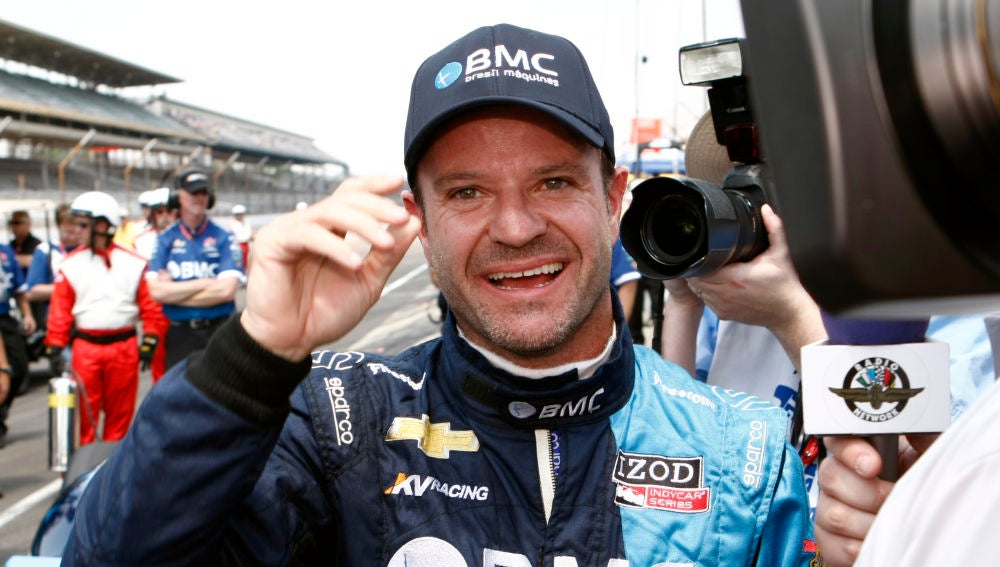 Barrichello, durante una carrera en 2012