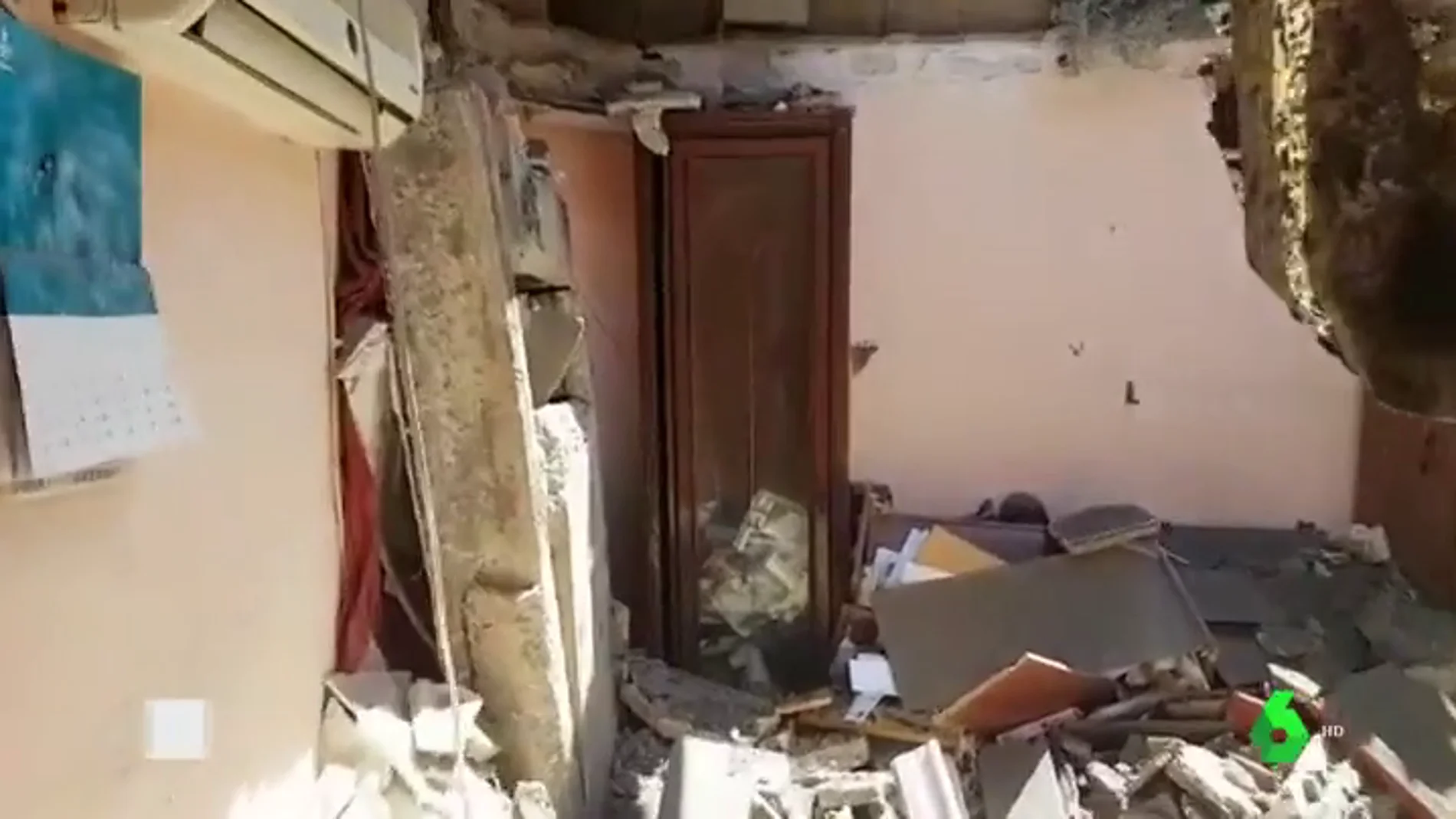 Derrumbe en una casa en Dos Hermanas, Sevilla