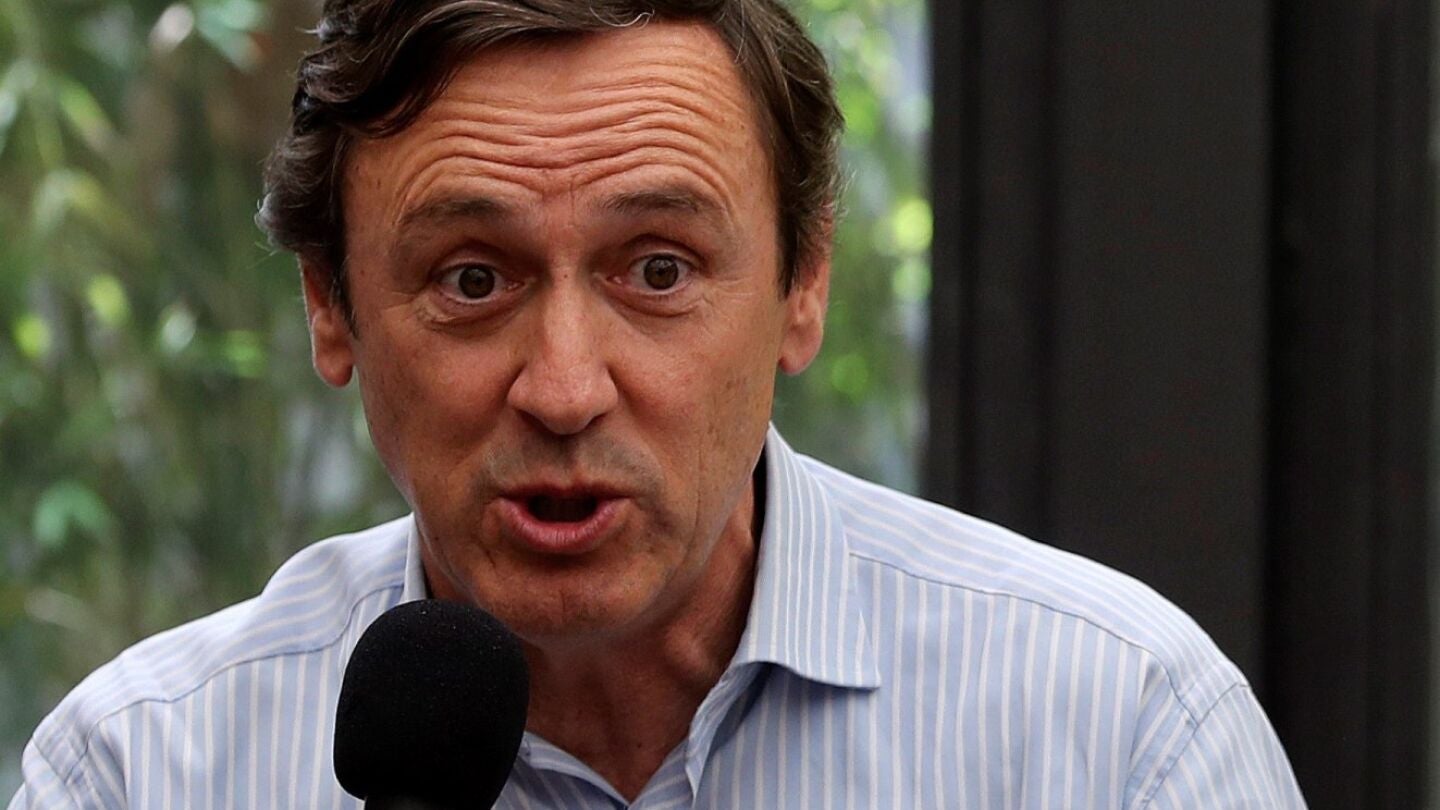 Rafael Hernando en un acto de las Nuevas Generaciones del PP