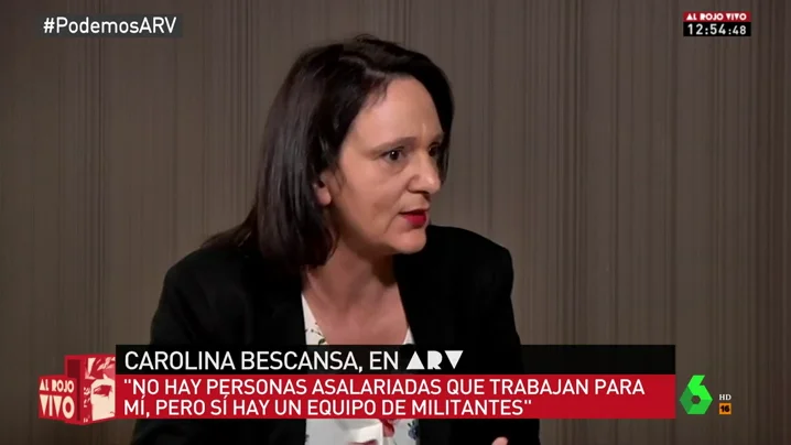 Carolina Bescansa, diputada de Podemos