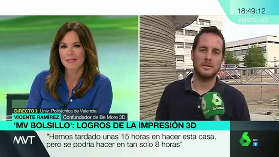 Vicente Ramírez, un empresario de impresión 3D cuya marca elabora casas Vicente Ramírez, un empresario de impresión 3D cuya marca elabora casas
