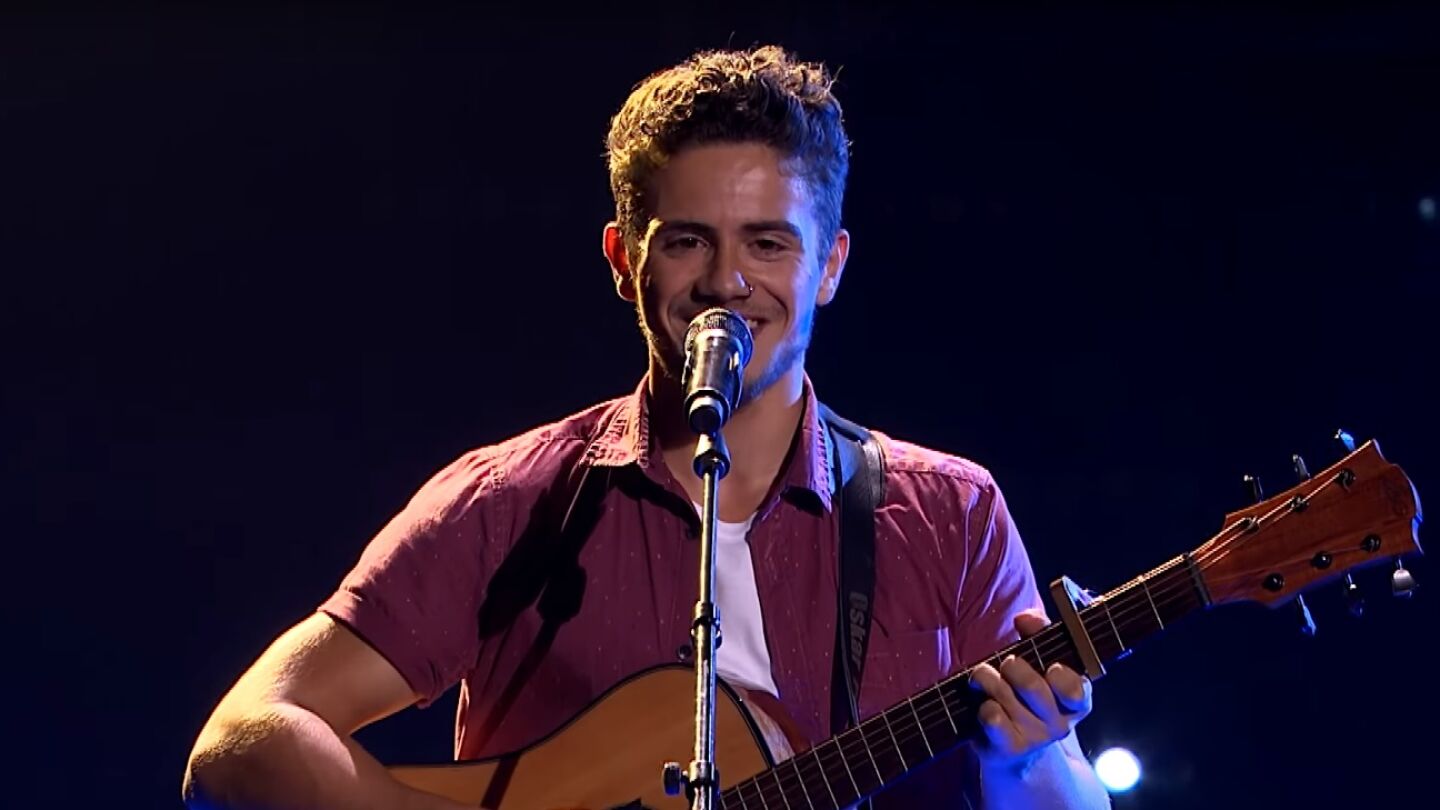 Oskar Proy canta el himno de Asturias en 'The Voice Australia'