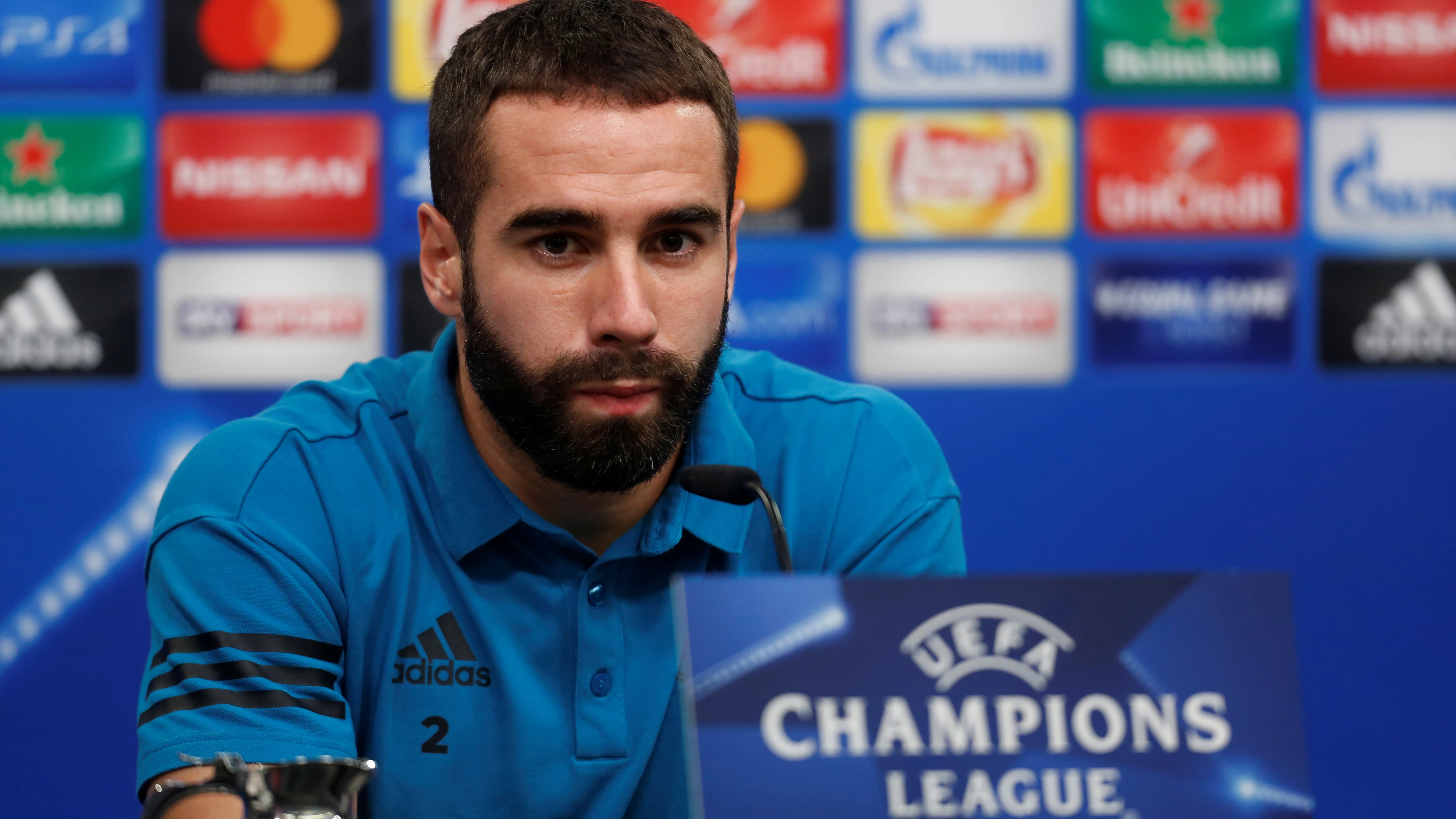 Carvajal en rueda de prensa