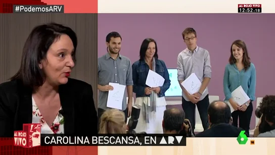 Carolina Bescansa, diputada de Podemos Carolina Bescansa, diputada de Podemos
