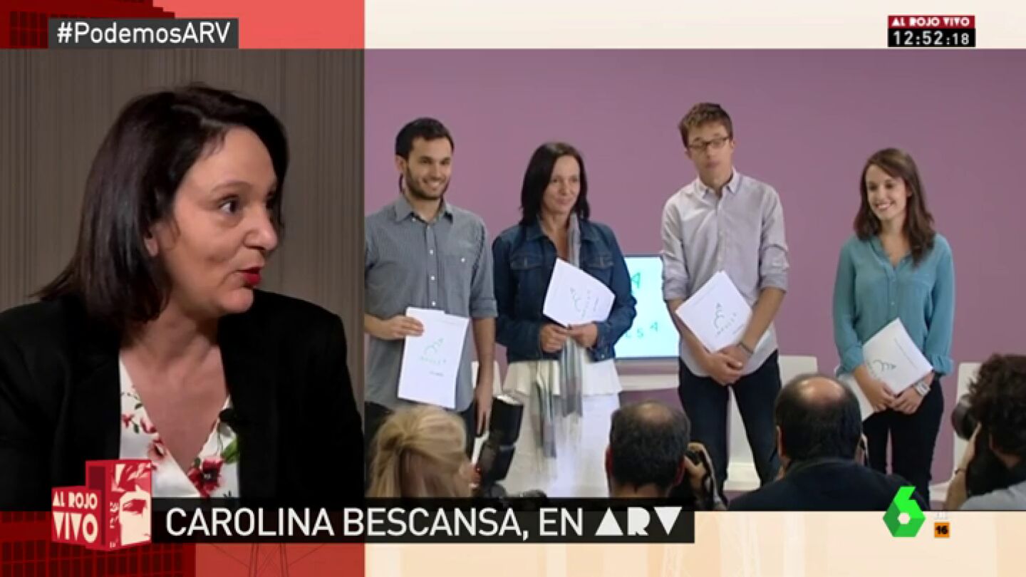 Carolina Bescansa, diputada de Podemos