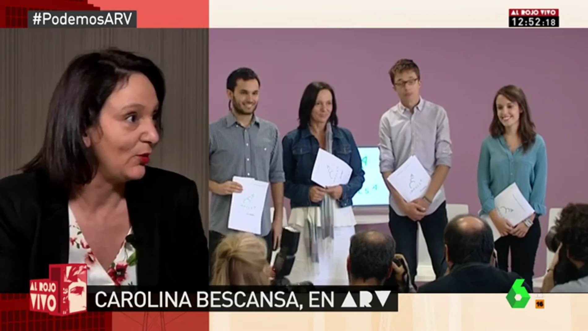 Carolina Bescansa, diputada de Podemos