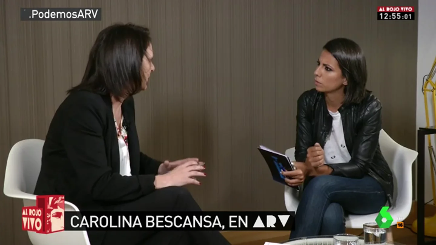 La diputada de Unidos Podemos Carolina Bescansa La diputada de Unidos Podemos Carolina Bescansa