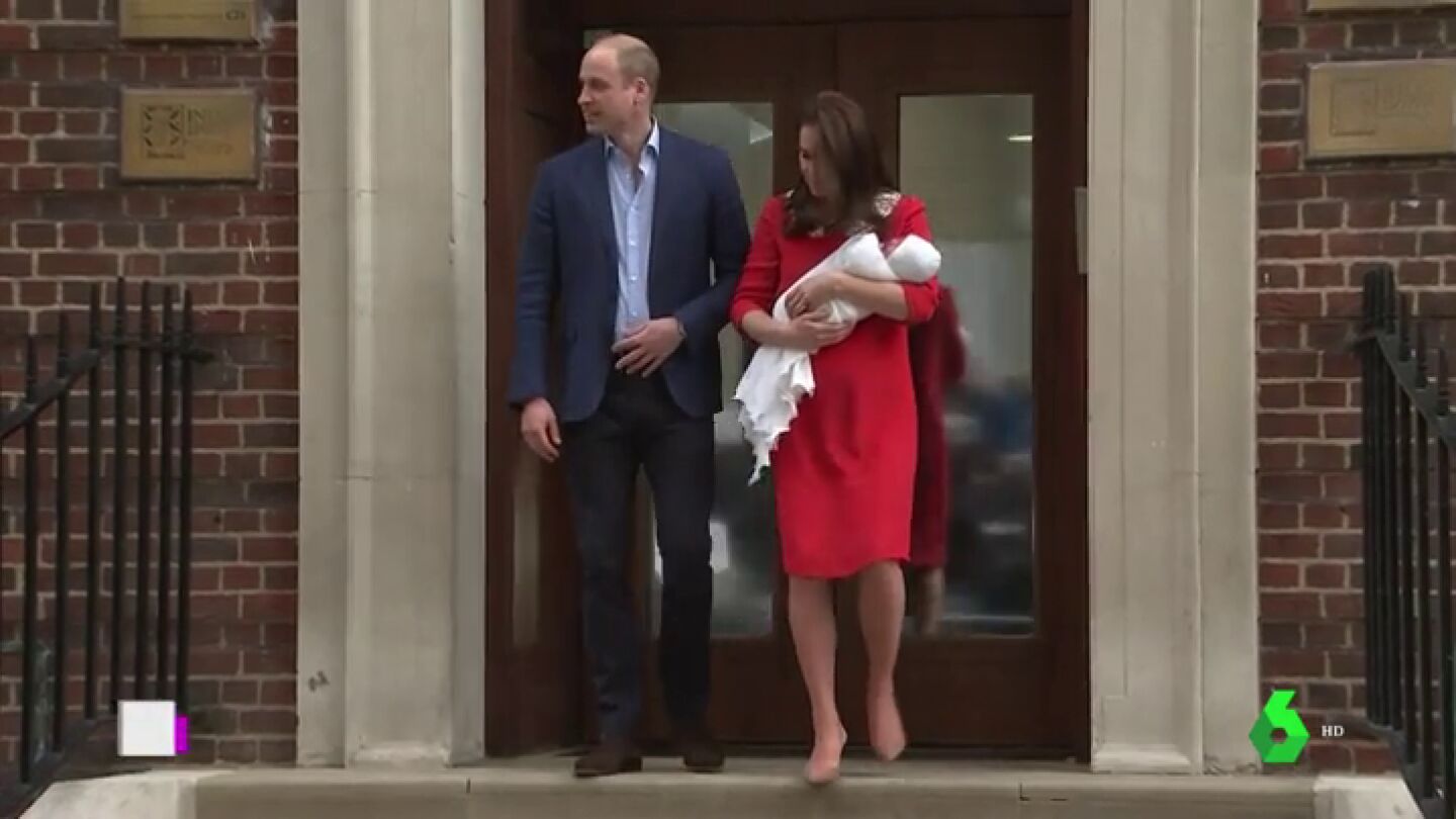 Kate Middleton deja el hospital