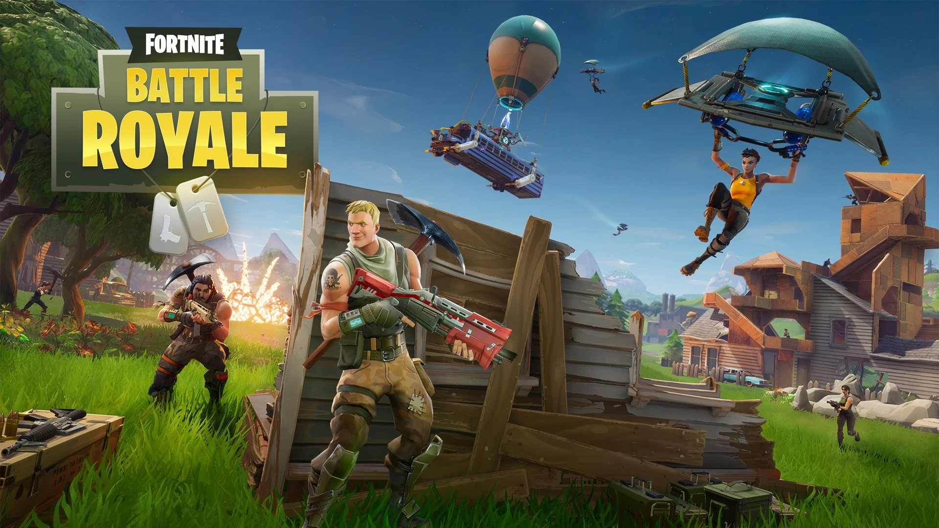 Imagen del videojuego Fortnite