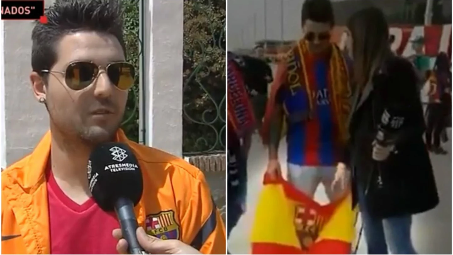 Juan Carlos, el aficionado vetado por Barça TV Juan Carlos, el aficionado vetado por Barça TV