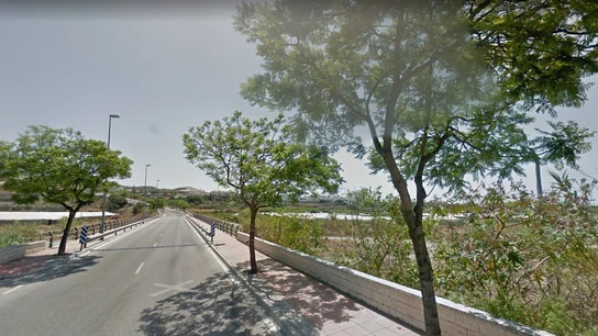 Imagen de las inmediaciones en las que ha sido encontrado el cadáver en Torrox Imagen de las inmediaciones en las que ha sido encontrado el cadáver en Torrox