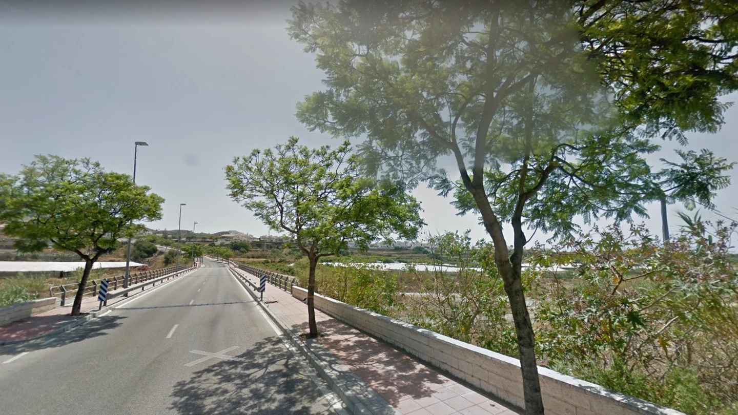 Imagen de las inmediaciones en las que ha sido encontrado el cadáver en Torrox Imagen de las inmediaciones en las que ha sido encontrado el cadáver en Torrox