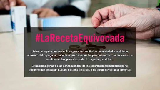 Campaña de Amnistía Internacional #LaRecetaEquivocada Campaña de Amnistía Internacional #LaRecetaEquivocada