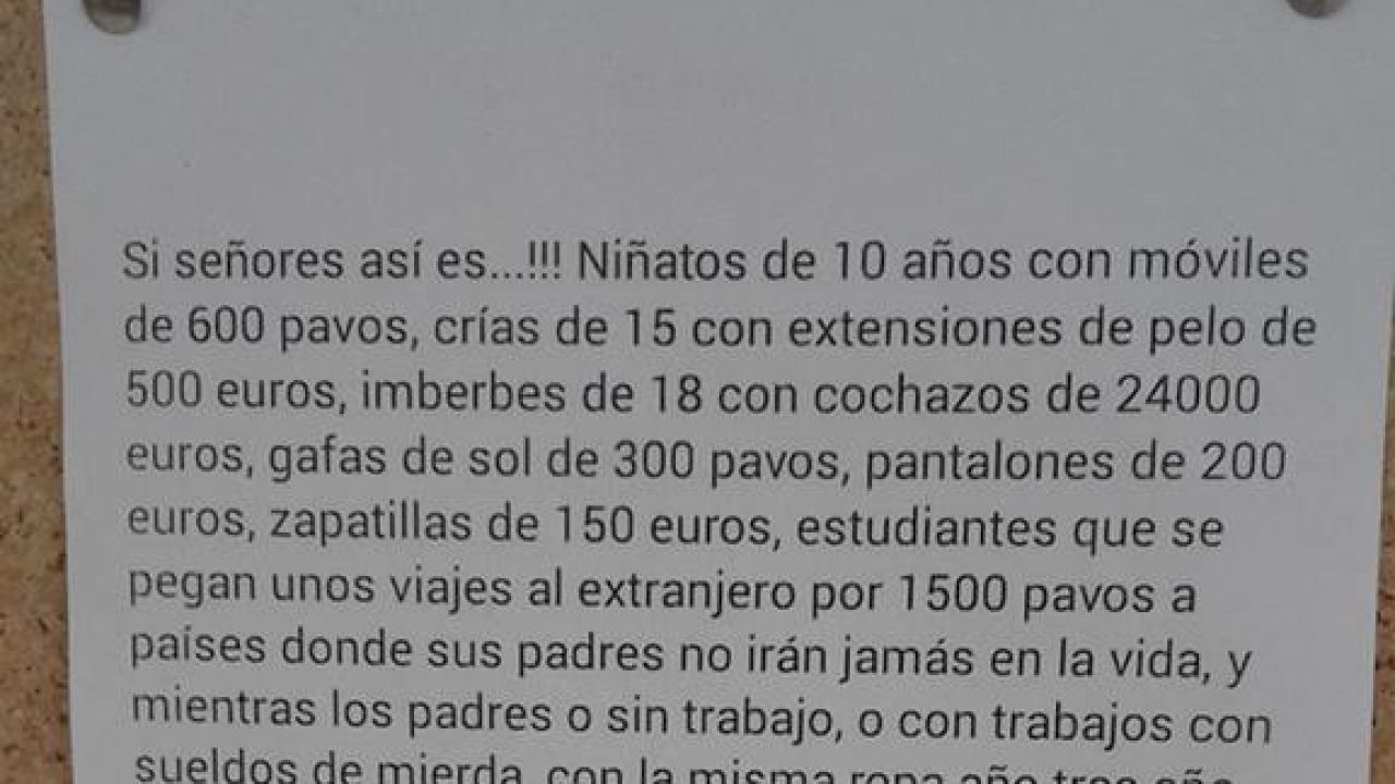 La Carta Viral Sobre Los Niños Malcriados La Carta Viral Sobre Los Niños Malcriados